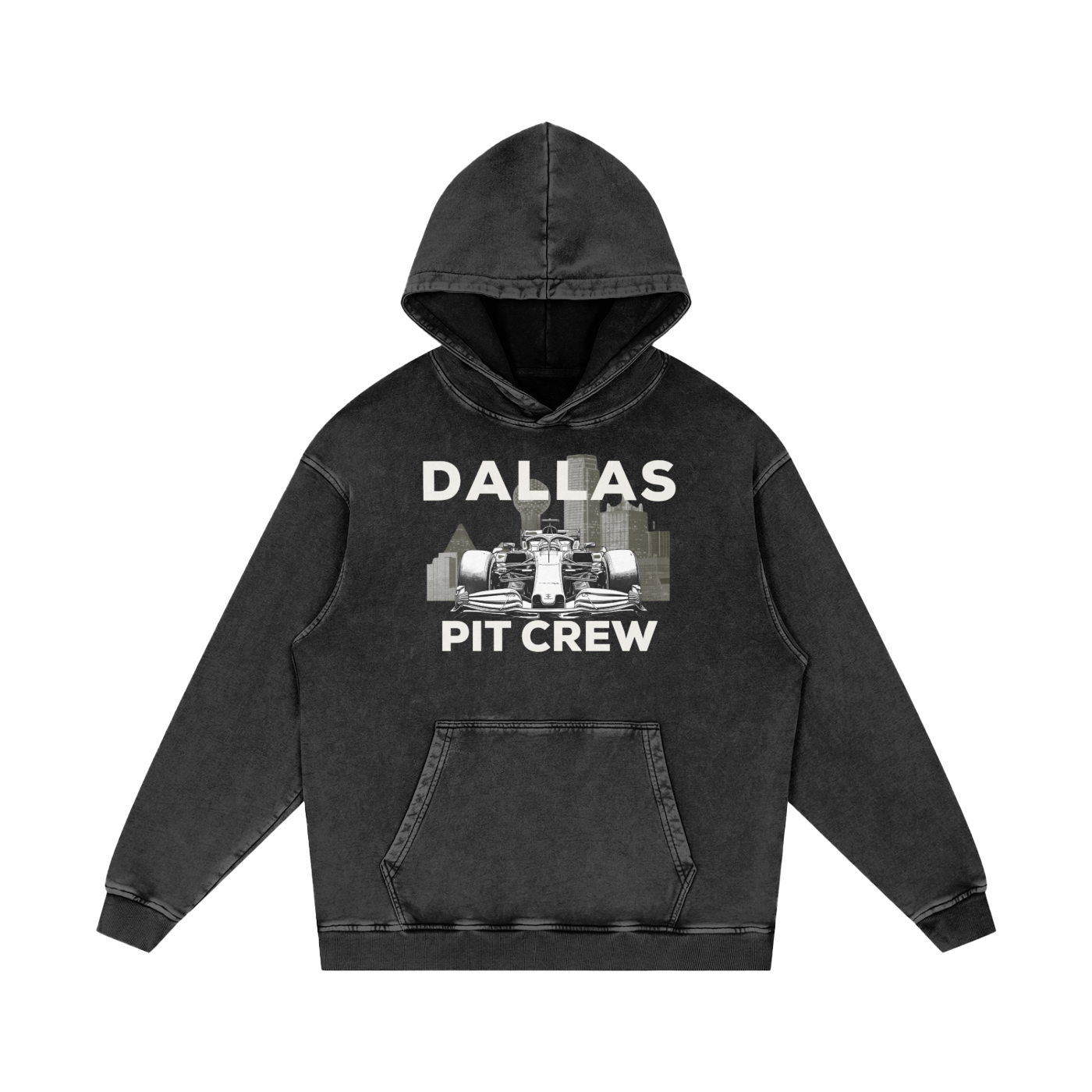 Neutral DPC Loose Cotton Hoodie